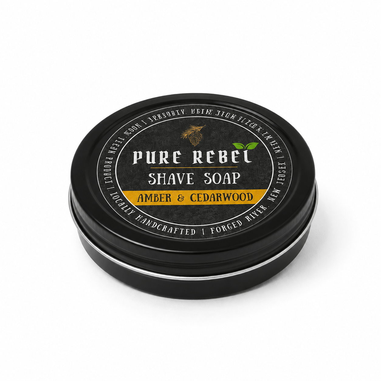 Pure Rebel Shaving Soap - Amber & Cedarwood