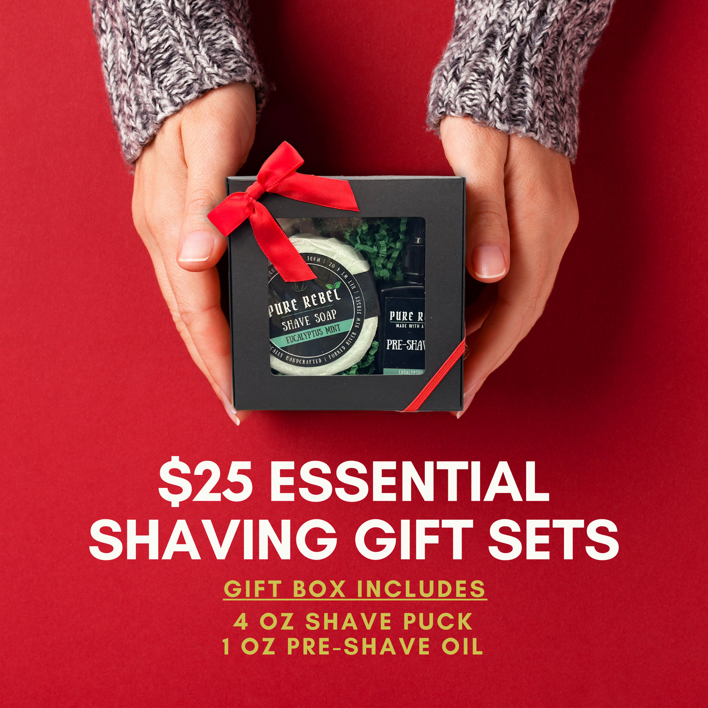 Pure Rebel Eucalyptus Mint Shave Set