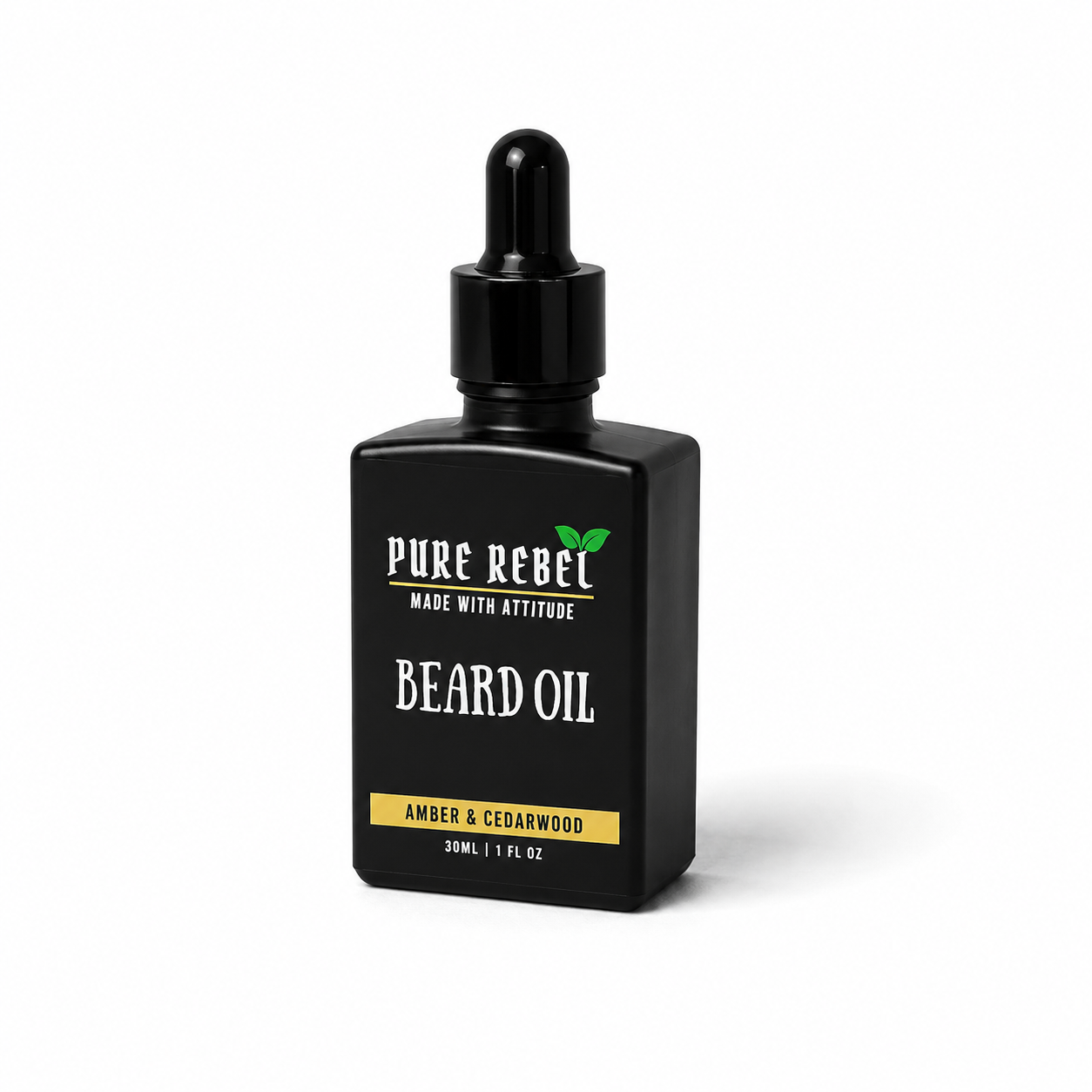 Pure Rebel Beard Oil - Amber & Cedarwood