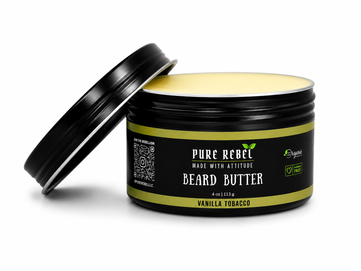 Pure Rebel Beard Butter - Vanilla Tobacco