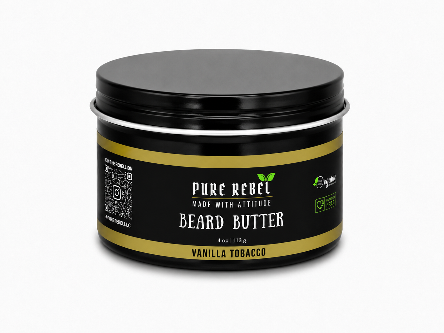 Pure Rebel Beard Butter - Vanilla Tobacco
