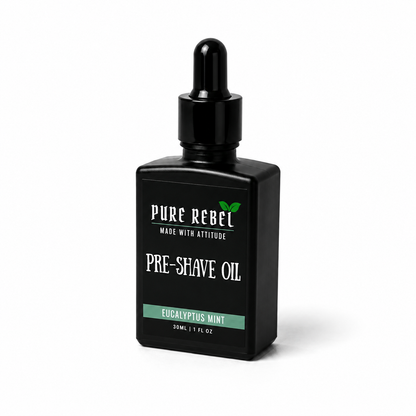 Pure Rebel Pre-Shave Oil - Eucalpytus Mint