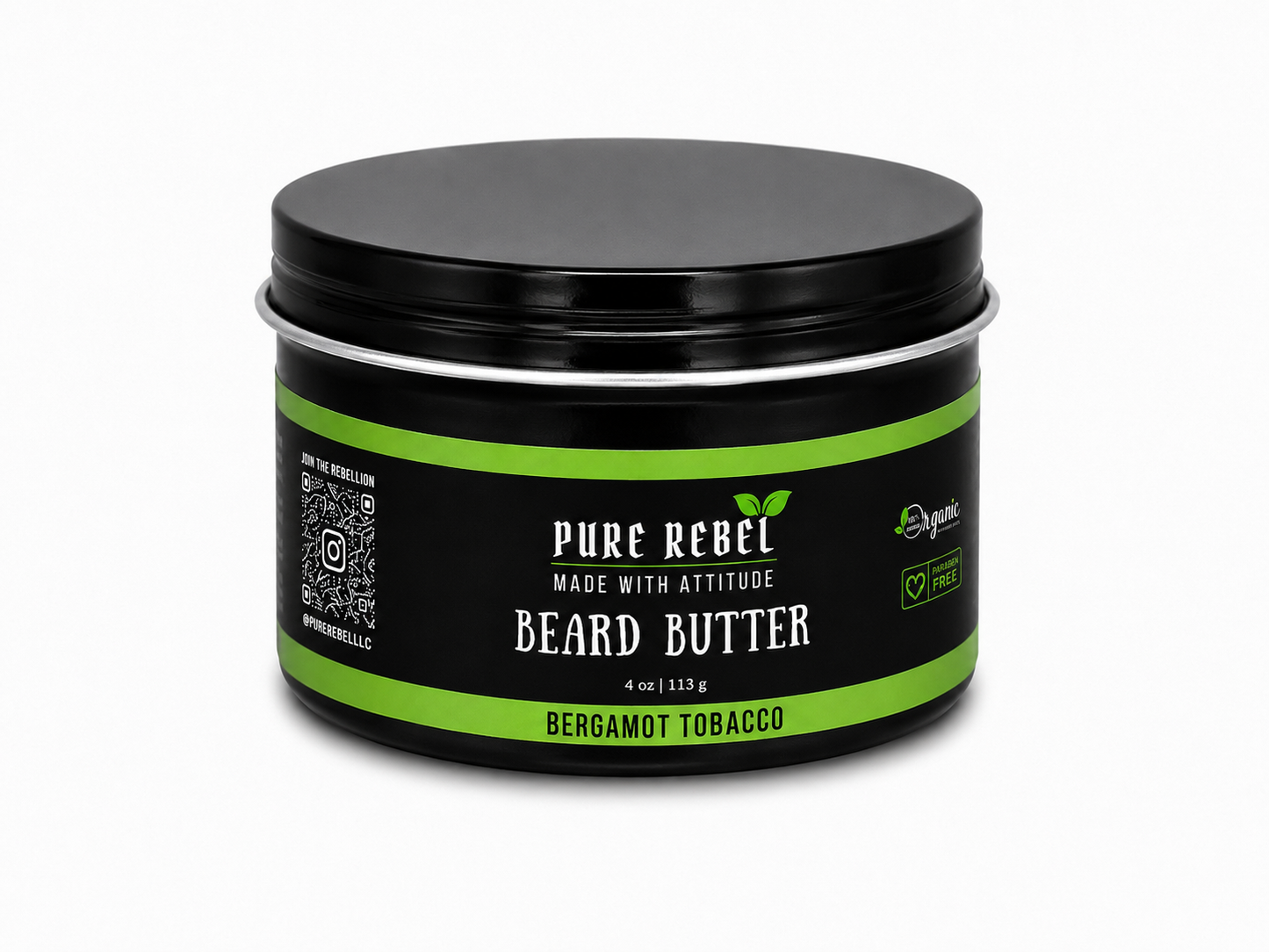 Pure Rebel Beard Butter - Bergamot Tobacco